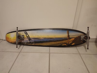 Longboard Sector 9 J-Bay 37,5 , Composite Flex - Deck mit Achsen (collectors)