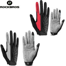 ROCKBROS Sports Cycling Gloves Full Finger Touch Screen Bicycle Gloves 2 Colors