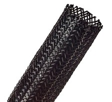 TECHFLEX - FUNDA GORILLA NHN2.00BK - MANGA IGNÍFUGA NEGRA DE 2" - CARRETE DE 275 FT