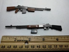 WW2 BAR Squad Support Weapon Rifle 1:12 Scale Gun Weapon Action Figure Accessory