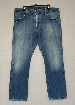Polo Ralph Lauren Authentic Dungarees Straight Leg Jeans Faded