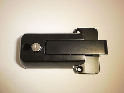 Black Swivel Cam Bar Trailer Latch Handle Door Cambar Cargo W/ Gray Lo Scb B4 Gry - Foto 6