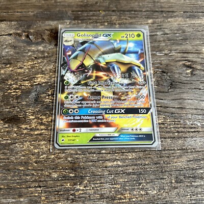 golisopod gx pokemon card value Is My Fake? Free Card Authentication this Pokemon takes 20 less damage from attacks (after applying Weakness and Resistance) Golisopod GX - Burning Shadows