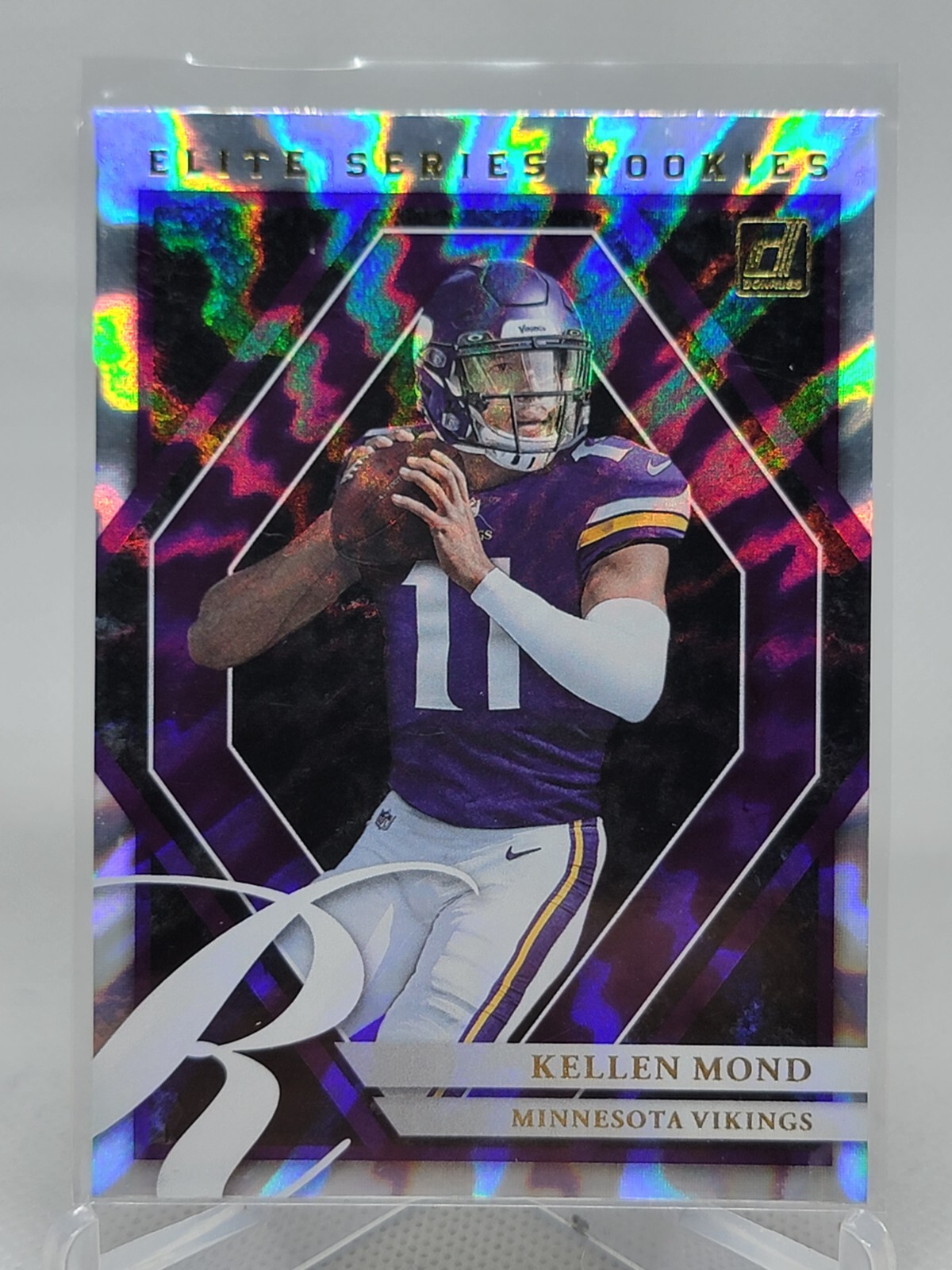 Kellen Mond 2021 Panini Donruss Football Rookie Elite Series Rookies ESR-KMO B8E