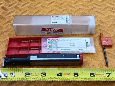 Arno 20mm DIA SIN30M-055-40-20R Coolant Thru Internal Thread Turning Boring Tool