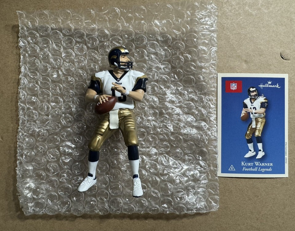 Kurt Warner Hallmark Keepsake NFL Football Legends Ornament St Louis