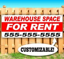 WAREHOUSE SPACE FOR RENT Advertising Vinyl Banner Flag Sign CUSTOM PH 