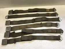1961-66 Chevrolet GMC Truck Lot of Misc Tan Seat Belts