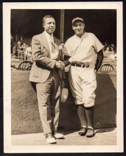 FAMOUS ITALIANS! Silver Gelatin Gorgeous Photo Showing TONY LAZZERI & BENNY