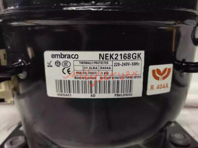 1PCS Refrigeration Compressor NEK2168GK FOR EMBRACO New