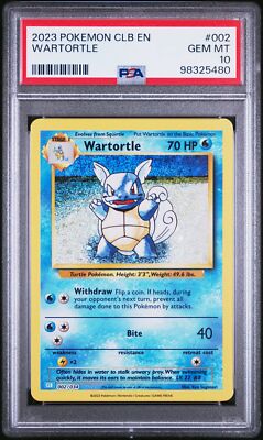 2023 #002 WARTORTLE PSA 10 | eBay