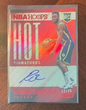 Rakeem Christmas 2015-16 NBA Hoops RED RUBY Auto Rookie RC Autograph 12/25 SP