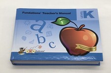 Fundations Teachers Manual Level K Hardcover