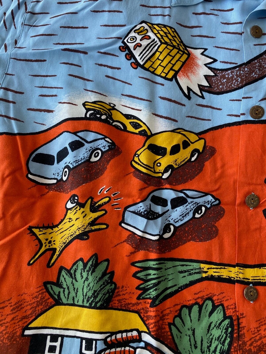 Mambo Lost Weekend アロハシャツ MAMBO LOUD SHIRT LOST WEEKEND BY REG MOMBASSA 2001 XXL 56