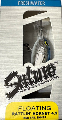 Salmo 4.5 F Rattlin' Hornet Crankbaits (Red Tail Shiner)