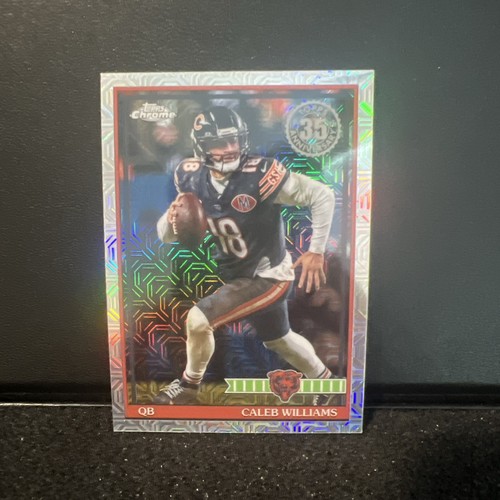 2026 Topps Flagship Caleb Williams Mojo 91TC-18 Chrome 35th Anniversary Bears