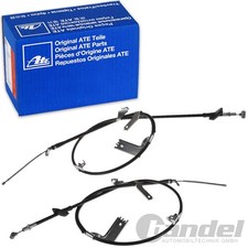 2xATE HANDBREMSSEIL HINTEN LINKS+RECHTS passend für SWIFT III mit TROMMELBREMSE