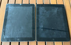 2 BROKEN Apple iPad 4th Gen A1460 16 GB Black Wi-Fi + 4G 9.7 inches NON WORKING