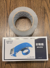 5.0 Handheld Packing Tape Dispenser w/ Tape Cutter, 50mm and tape