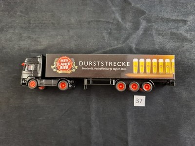 werbetruck 1:87, Heylands brauerei, Aschaffenburg, Sehr selten, H0, LKW
