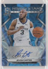 2018 Spectra Rising Stars Signatures Neon Blue Prizm 25/60 Jevon Carter Auto xm5