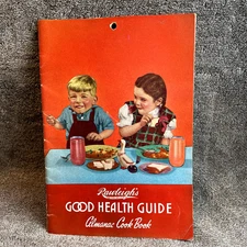 1952 Rawleigh's Good Health Guide Almanac Cook Book Paperback Booklet