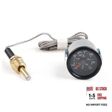 2" 52mm 12V Pointer Mechanical Water Temperature Temp Gauge 40-130   110-265  