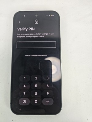Google Pixel 10 AT&T 128gb Obsidian For parts  Read Description