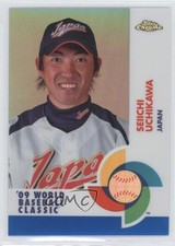 2009 Chrome World Baseball Classic Blue Refractor /199 Seiichi Uchikawa #W66 0f8