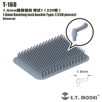 ETModel T-160~T-167  Rotating lock buckle Type.1 Universal Parts