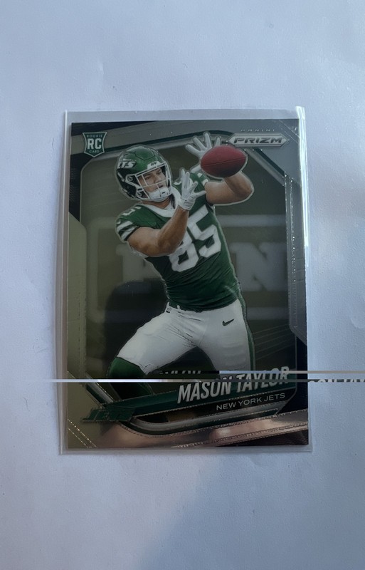 2025 Panini Prizm - Rookies Mason Taylor #329 Silver Prizm (RC)