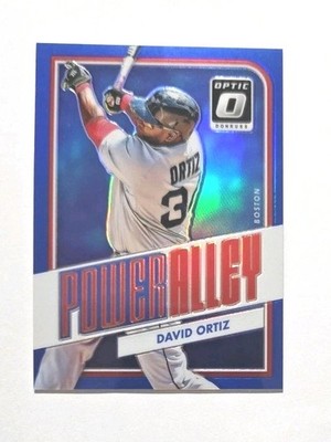 2016 Panini Optic Power Alley Blue Ref /149 David Ortiz (REDSOX)