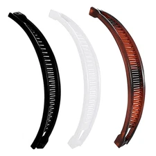 3Pcs Vintage Banana Hair Clips Clincher Combs Claws Set Women Hair Accessories