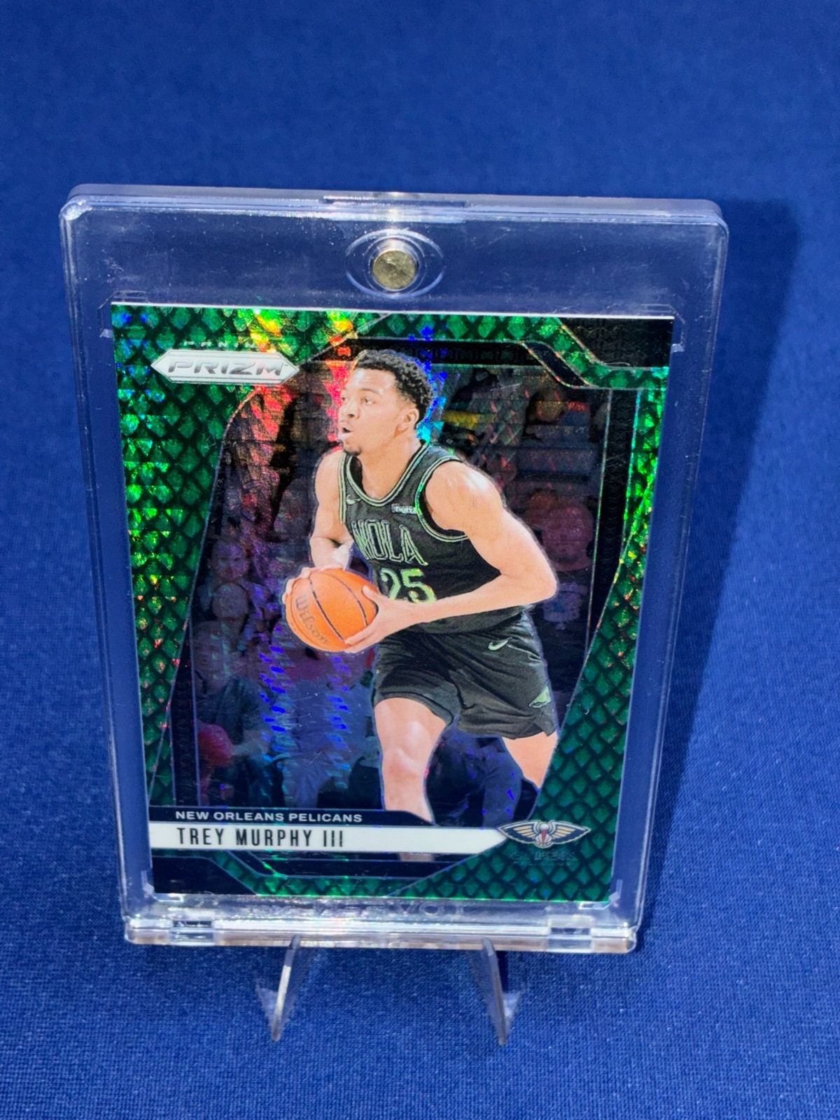 2024-25 Panini Prizm Trey Murphy III Jade Dragon Scale Prizm #173 /48 01/48 Peli