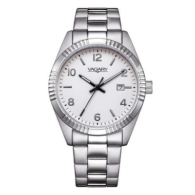Vagary by Citizen Herrenuhr Timeless Solo Time Weiß _IB9-115-13