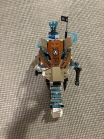 LEGO LEGENDS OF CHIMA: Sir Fangar's Ice Fortress (70147) Incomplete With Manual