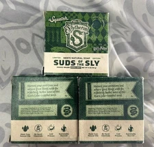 Dr Squatch HARRY POTTER Slytherin House "Suds Of The Sly" Natural Bar Soap