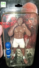 Rare NIB K-1 CharaPro Deluxe Bob Sapp w/ Blue Gloves 2003 WWE WWF AEW ECW TNA