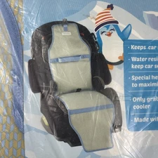 COOLTECH TM Car Seat Cooler Gray/Blue/Yellow sealed