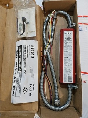 Philips Bodine B94CGU Fluorescent Emergency Ballast B94CGUM Lighting Equipment
