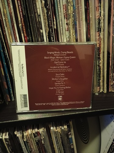 Santana Abraxas CD BMG Club PRESS! CBS CK 30130 Oye Como Va RARE! - Imagen 2 de 2