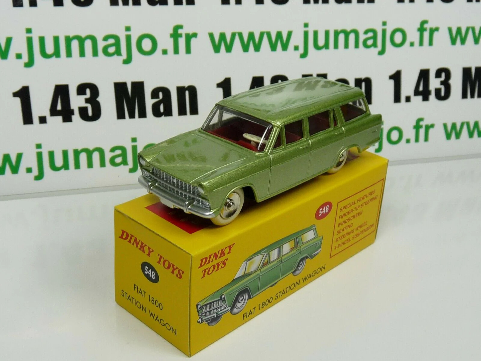 Compléter une collection Dinky Toys Fiat 1800 DeAgostini 1/43