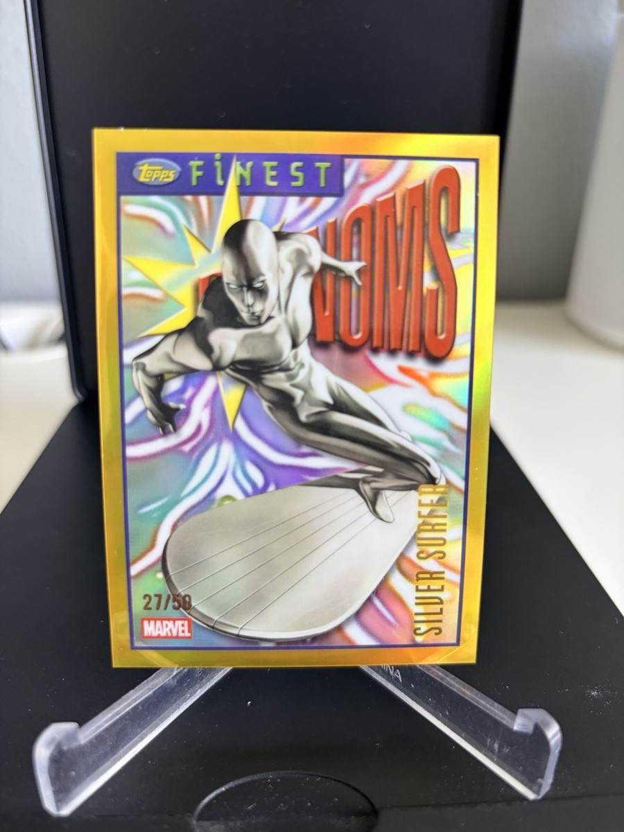 2026 Topps Finest Fantastic Four Silver Surfer #TF-080 Gold