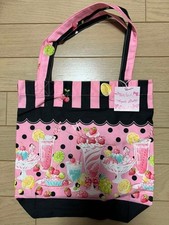 Preview of Angelic Pretty Tagged Parfait Print Bag Pink Black Japan, Kawaii, Lolita, Stylis