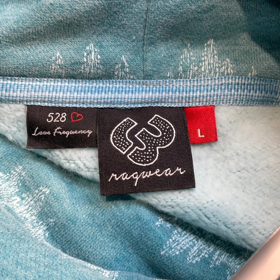 Pp9 Ragwear, Kapuzenpullover, Größe: L, model: 528, Grün, Baumwolle ...