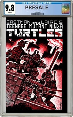 CGC 9.8 Teenage Mutant Ninja Turtles FACSIMILI pre-sale 8/26/26 tmnt