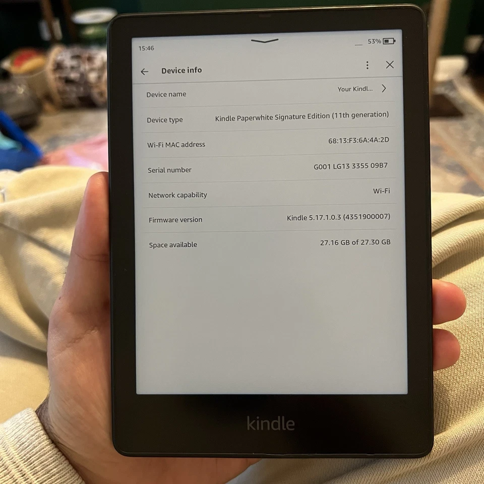 Amazon Kindle Paperwhite Edizione Signature (11ª Generazione) 32GB - Immagine 4 di 4