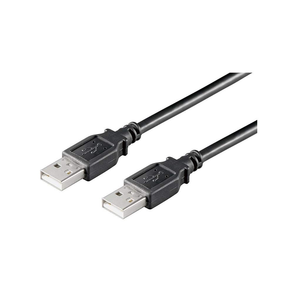 Кабель Wentronic USB A от мужчины к мужчине 1,8 м Черный