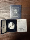2002 W American Eagle One Ounce Silver Proof Coin w/ Original Box & COA