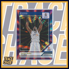 2024-25 Panini Donruss EuroLeague Basketball Serge Ibaka Purple Laser 51/99 #123